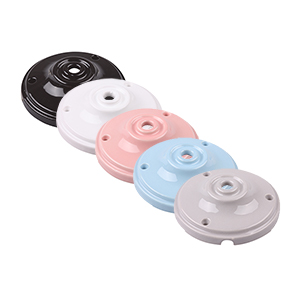 Pavillons cache-fils porcelaine